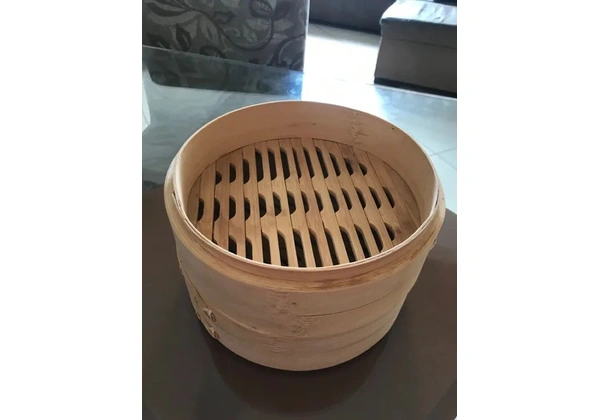 Panela à vapor de bambu