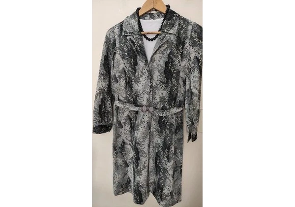 CHEMISE ORIENTAL VINTAGE Tam Japão 11- veste até Tam Tam 42 75, 00<br>Altura 1, 02cm<br>