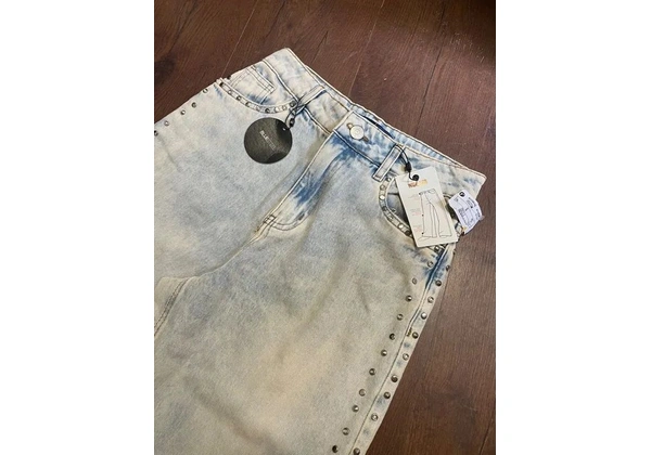 Calça Jeans Renner Detalhes na Lateral - 36