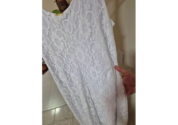 Vestido longo branco