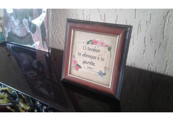 Quadro Salmo Enfeite Decorativo
