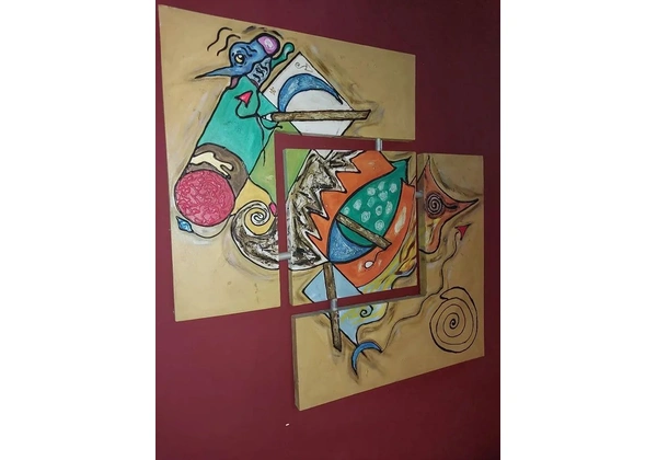 Quadro Pintado a Mão