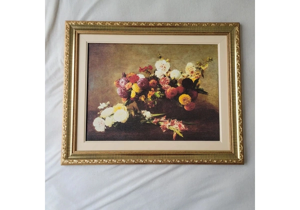 Quadro reprodução 40x50cm impressão em eucatex