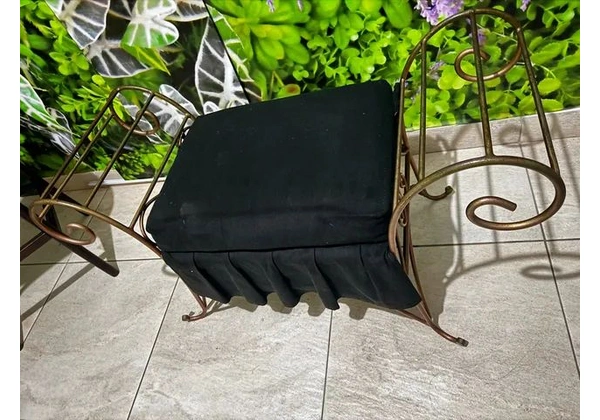 Vendo um arpoador e um divã de ferro