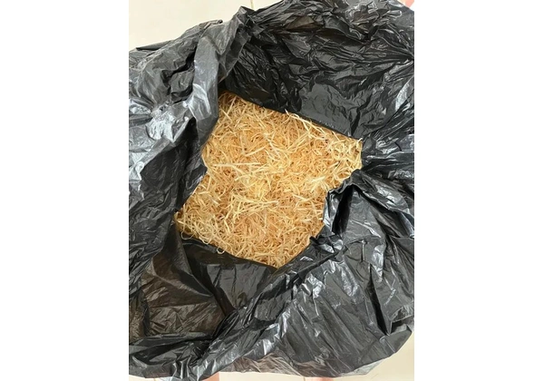 Palha para decoração de Páscoa