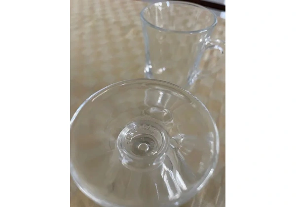 2 Taças café deluxe taça cristallo