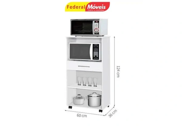 Balcão para Microondas e Forno Lindo - Oferta