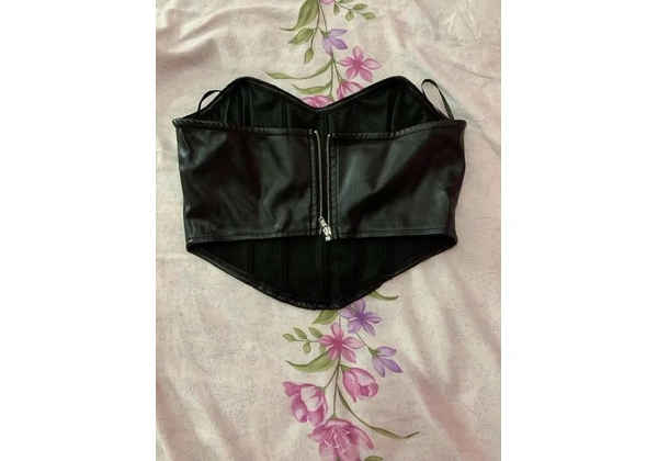 Corset de Couro - Novo
