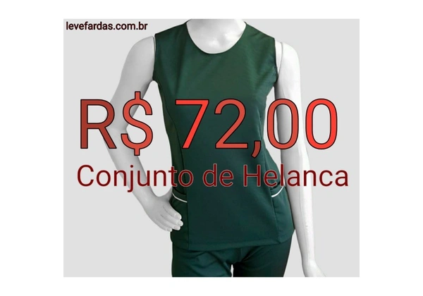 Uniforme Doméstica / Babá / Cuidadora