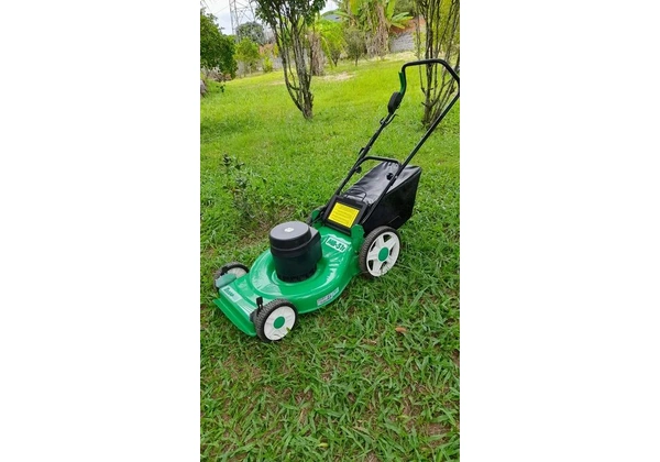 Carrinho cortador de grama, modelo grande.