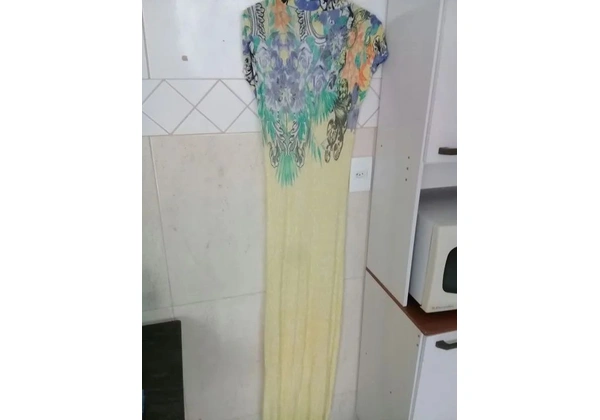 Vestido Amarelo Longo 38/40