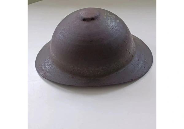 Capacete dos soldados da Constituição de 1932