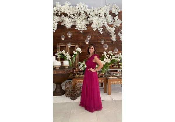 Vestido Rosa Fucsia