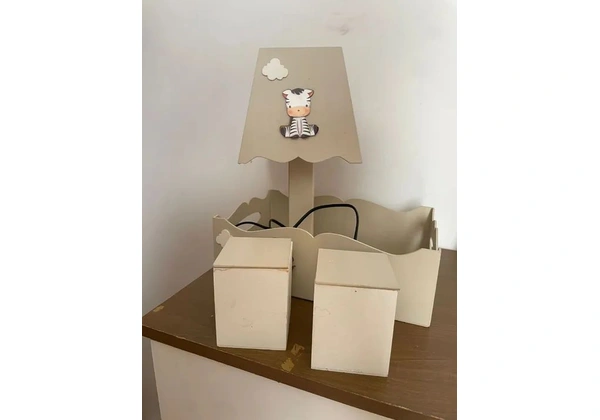 KIT BEBE HIGIÊNICO MDF SAFARI