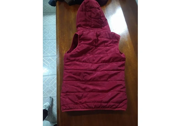 Colete forrado de pêlo Tam P