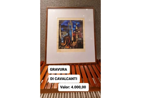 Gravuras assinadas Di Cavalcanti - l