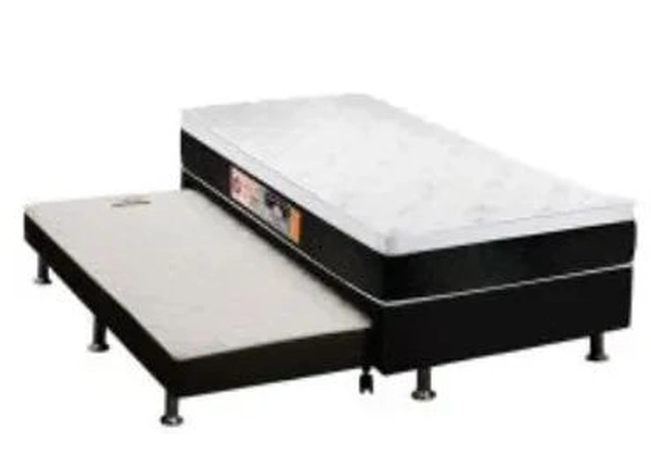 Cama auxiliar Ortopedico Booss a pronta entrega dupla face