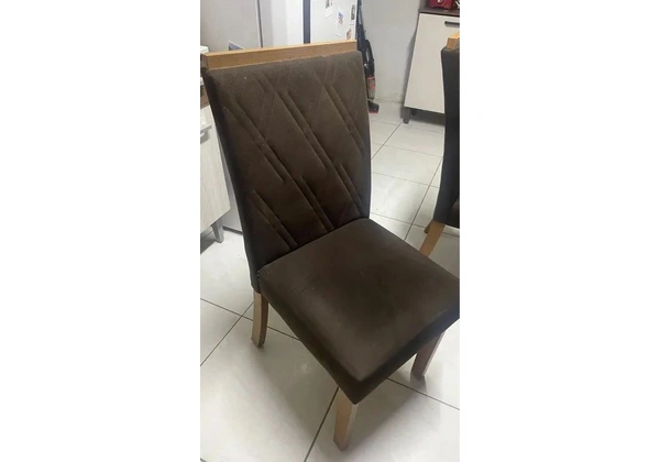 Conjunto de 6 cadeiras para mesa de jantar