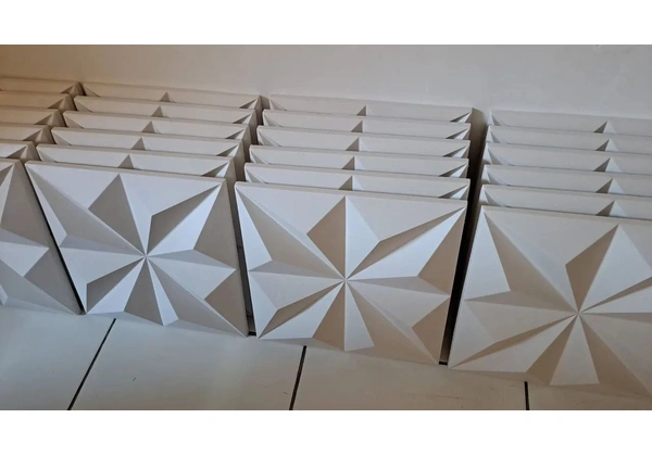 Placas em gesso 3d