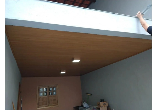 Forro pvc já instalado