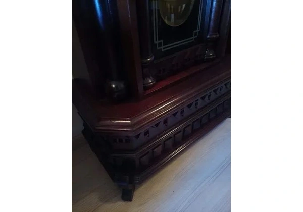 Exclusivo Relógio Pedestal Artesanal Para Decoração