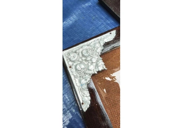 Quadro Decorativo com Moldura Rústica