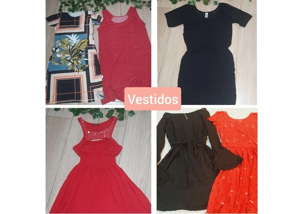 Lote de roupas femininas p bazar_ler anúncio