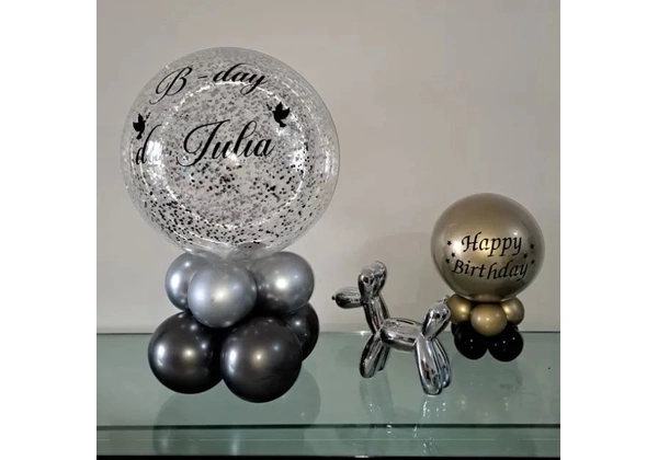 Decoração com balões