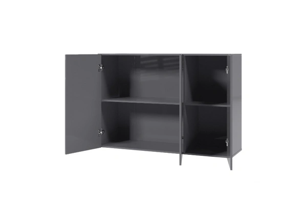 Armário Aério 3 Portas - Branco Suspenso Parede Mdf/mdp