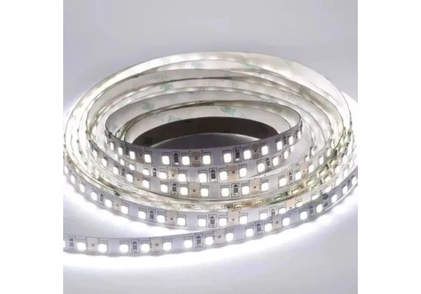 Fita Led 3528 5 Metros 300 Leds Silicone Com Fonte Ip65 Bivolt