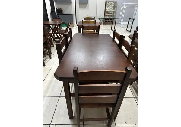 Chegou reposição das mesas de jantar até 8 cadeiras