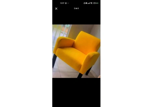 poltronas no Suede de 180 por 150!
