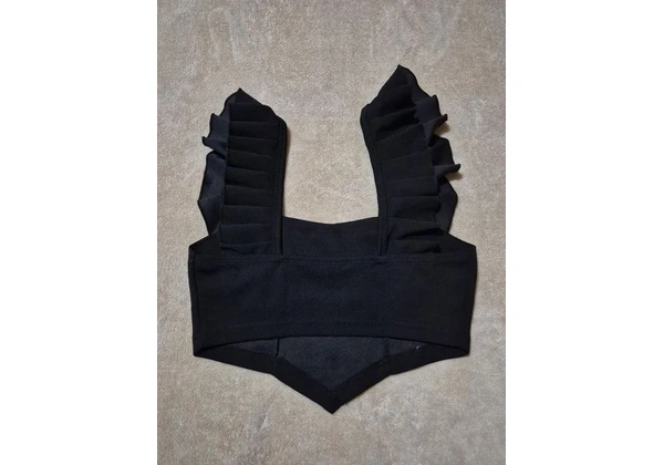 Cropped preto novo
