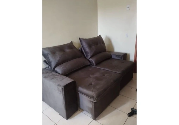 Sofá Retrátil e Reclinável 2, 25 Mt ( Pronta Entrega )