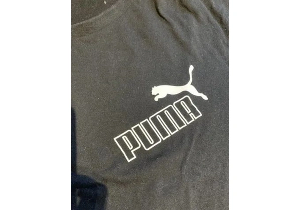Camiseta Esportiva Masculina Puma Preta Original Importada - Tamanho M - Ótimo Estado