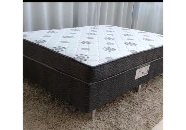 ----CAMA BOX MANSHESTER CASAL ORTOPÉDICA EXTRA FIRME