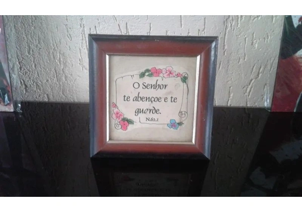 Quadro Salmo Enfeite Decorativo