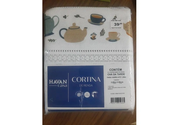 Cortina para cozinha nova