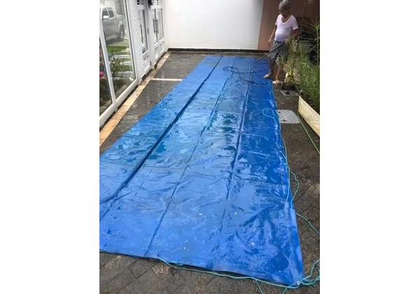 Lona Para Piscina 7, 70 X 4, 0m 5 Em 1 Proteção 500 Micras