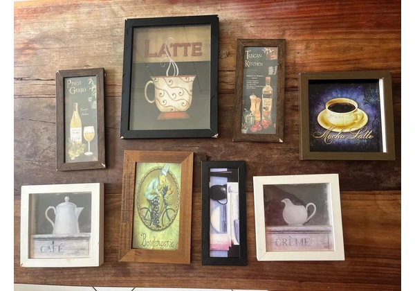 Conjunto de Quadros para Cozinha