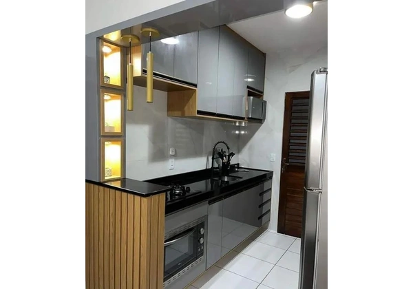 Armário de Cozinha Moderno com Design Inovador