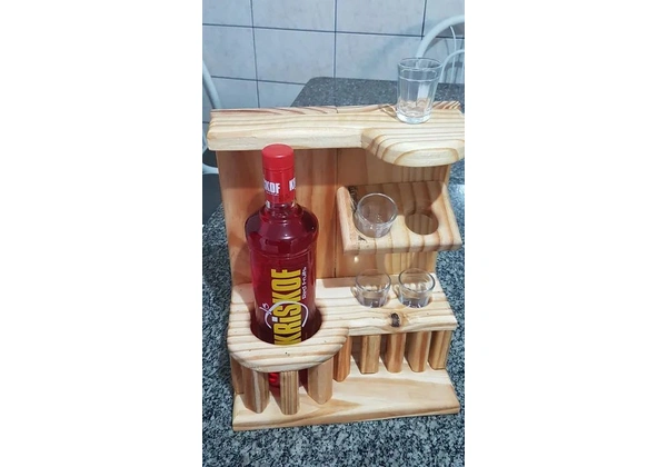 Mini bar.