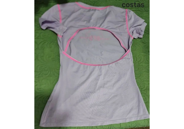 Blusa dr ginástica Bodyforsure lilás