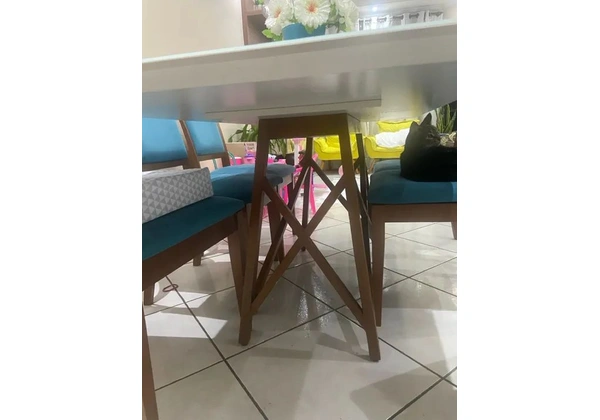 Mesa de jantar 6 cadeiras