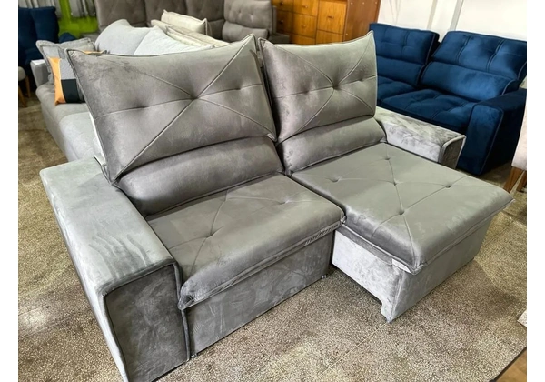 Sofá Retrátil e Reclinável 2, 25 Mt ( Pronta Entrega )