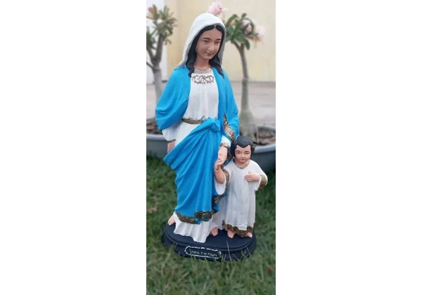 Imagem Maria passa na frente 40 cm em concreto