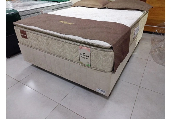 Cama Box Casal Naturart Minaspuma (Direto da Distribuidora)
