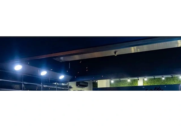 Coifa Ilhada em Aço Inox 304 Escovado Preta