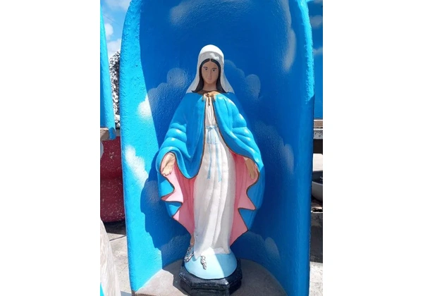 Imagem nossa senhora das Graças 60 cm em concreto cimento