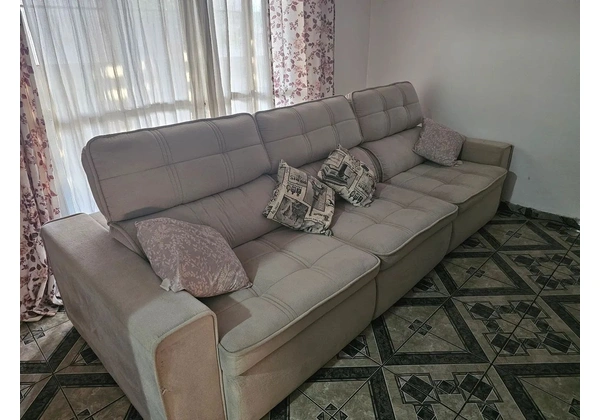 Sofá gigante e superconfortavel